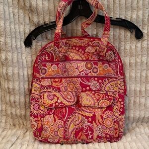 Vera Bradley Tote Bag - Raspberry Fizz (retired)